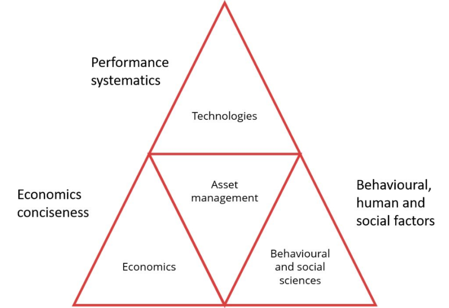 Figure 1. Asset management and sciences (adapted from Haverila et al. 2005) 